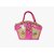 Pink Premium Jute Handcrafted Multipurpose Bag For Women