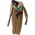 handcrafted teddy printed light brown ladies jute handbag Multipurpose Bag (Brown, 4 L)