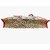 handcrafted jute tote handbag for womens Multipurpose Bag (Red, 4 L)