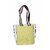 Handwoven Hemp Canvas Tote Bag with Geometric Pattern