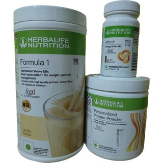 WEIGHT LOSS COMBO FORMULA 1 VANILLA SHAKE PROTEIN POWDER 200GM AFRESH ELAICHI