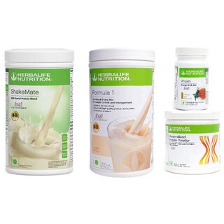 Formula 1 Shake Vanilla +Protein Powder 200 Gram +Afresh Tulsi +Shake Mate