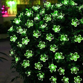 Silicone Flower Green