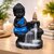 Tiny Shiny Meditating Monk Buddha Smoke Backflow Cone Incense Holder Decorative Showpiece with 10 Free Smoke  Backflow