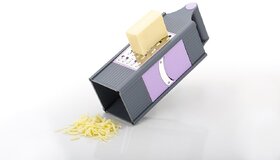 4 in 1 Slicer and Grater with Stainless Steel Blades (Multicolor) Multipurpose Vegetable Fruit Grater Slicer for Kit