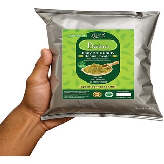 Bashir Premium Henna Powder for Artists - Organic  Chemical-Free