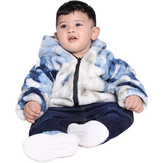 Kid Kupboard Cotton Baby Boys Jacket, Multicolor, Full-Sleeves, 9-12 Months KIDS8162