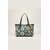 Ethnic Geometric Canvas Tote Handbag