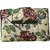 Vintage Floral Tapestry Crossbody Sling Bag with Leather Strap