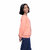 Kid Kupboard Cotton Girls Sweatshirt, Light Peach, Full-Sleeves, 12-13 Years KIDS8177
