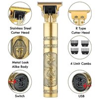 CHARKEE Light Weight Trimmer Gold Cordless Multigrooming Kit (T-9A)
