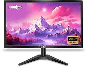 FRONTECH 20 Inch LED Monitor - Sleek, High-Definition Display for PC