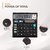 Digital Calculator With 12-Digit LCD Display, Battery Powered-(CT-512WT, Black)