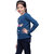 Kid Kupboard Cotton Girls Sweatshirt, Dark Blue, Full-Sleeves, 9-10 Years KIDS8179