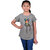 Kid Kupboard Cotton Girls Top, Grey, Half-Sleeves, 9-10 Years KIDS8182