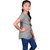 Kid Kupboard Cotton Girls Top, Grey, Half-Sleeves, 9-10 Years KIDS8182