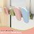 (Pack of 2) Shoe Drying Rack for Footwear, Space-Saving Hanging Organizer with Non Slip Hooks, Lightweight Durable Shoe Care  Accessories Holder for Slippers Leather Shoes Heels and Sandals