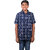 Kid Kupboard Cotton Boys Shirt, Dark Blue, Half-Sleeves, 13-14 Years KIDS8197