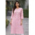JS Tradition Women Printed, Geometric Print Pure Cotton Straight Kurta (Pink)