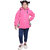Kid Kupboard Cotton Girls Jacket, Light Pink, Full-Sleeves, 7-8 Years KIDS8220
