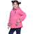Kid Kupboard Cotton Girls Jacket, Light Pink, Full-Sleeves, 7-8 Years KIDS8220