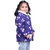 Kid Kupboard Cotton Girls Jacket, Dark Blue, Full-Sleeves, 5-6 Years KIDS8221