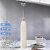 Frother Rechargeable 2-in-1 Handheld Coffee Frother and Beater for Latte 3 Speed Settings White