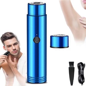 Minha Mini Electric Shaver Portable Shaver Men, Shaving Machine Pocket Beard Trimmer Electric Razor for Unisex, USB Rech