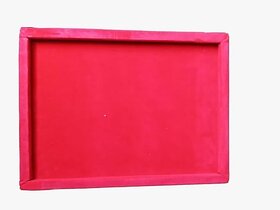 9x12 jewellery velvet tray(Red)