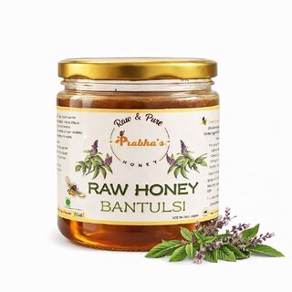 Prabha's Bantulsi honey 500gm l raw and pure honey l single flora honey
