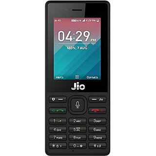 (Refurbished) Jio F220B (Dual SIM, 2.4 Inch Display, Black) - Superb Condition, Like New