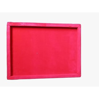 10x14 jewellery velvet tray(Red)