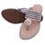 Wellmax Womens Grey Traditional Ethnic Design Kohlapuri Flat Sandals