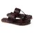 Wellmax Womens Black Traditional Ethnic Design Kohlapuri Flat Sandals