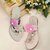 Wellmax Womens Pink Traditional Ethnic Design Flat Sandals with Heart Design