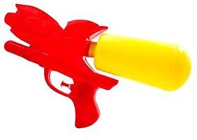DealBindaas Holi Water Gun Pichkareee Blaster Shape Non-Pressure Holi Pichkari Water Gun Easy to Hold in Kids Hand - Red