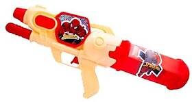 DealBindaas High-Pressure Shooter Large Holi Water Gun Pichkari Non-Toxic Plastic Water Blaster Festival Fun Toy for Kids - Cream