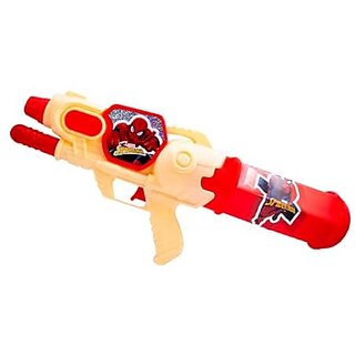 DealBindaas High-Pressure Shooter Large Holi Water Gun Pichkari Non-Toxic Plastic Water Blaster Festival Fun Toy for Kids - Cream