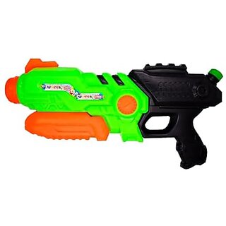 DealBindaas Ultimate Combat Holi Pichkari Water Gun Long-Range High-Pressure Pump Action Tactical Soaker Blaster Large Water Capacity Perfect for Summer Fun Pool Parties and Water Fights - Green
