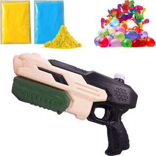 Dealbindaas High-Pressure Water Gun Holi & Summer Outdoor Fun Toy, Long-Range Soaker Blaster Water Gun