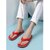 Wellmax Men Traditional Lightweight and Comfortable Slippers (Red)