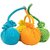 (Pack of 2) Tota Holi Gulal Ball | Herbal Gulal Bomb Toy in 6 Different Vibrant Holi Colours  (Assorted Colour)