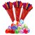 DealBindaas Crazy Magic Balloon For Holi Water Balloons No Need to Tie Knot Quick Fill in 60 Seconds Set of 3 with 1 Universal Tap Adapter 111 Balloons Mix Color