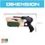 DealBindaas High-Pressure Water Gun for Kids and Adult Holi and Summer Outdoor Fun Toy xe2x80x93 Large Capacity Long-Range Soaker Blaster xe2x80x93 Durable Plastic Easy-to-Use Pump Safe for Boys and Girls - Cream