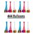 Quick Magic Balloon For Holi Water Balloons Mix Color Crazy Fill in 60 Seconds Set of 12 with 1 Universal tap Adapter (444 Balloons) Mix Color
