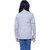 Kid Kupboard Cotton Girls Sweatshirt, Light Grey, Full-Sleeves, 9-10 Years KIDS8241