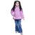Kid Kupboard Cotton Girls Jacket, Purple, Full-Sleeves, 6-7 Years KIDS8247