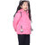 Kid Kupboard Cotton Girls Jacket, Pink, Full-Sleeves, 9-10 Years KIDS8248