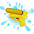 Dealbindaas Blaster Shape Holi Pichkari Water Gun Easy Hold In Small Kid Hand Non-Pressure Water Gun
