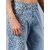Meghz Light Blue Slim Fit Mid Rise Ankle Length Jeans